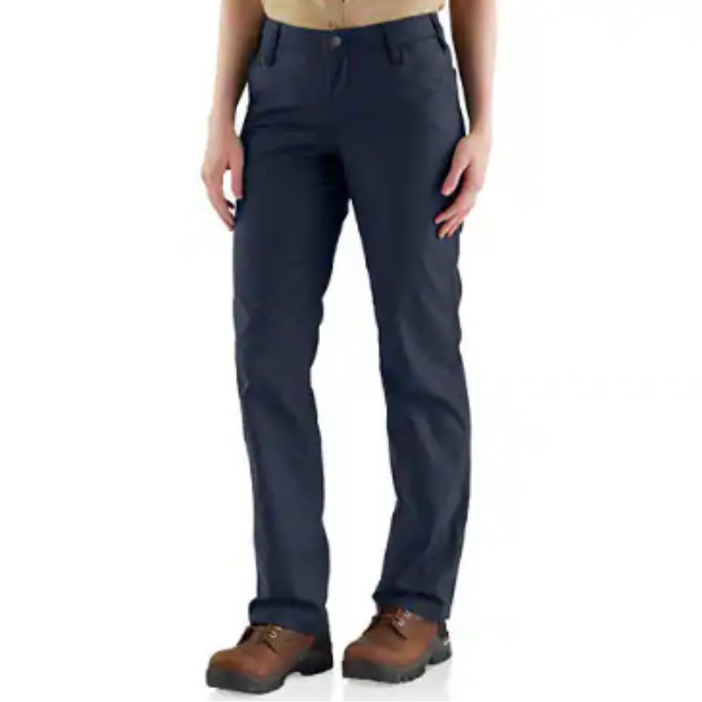 Carhartt rugged loose fit canvas work trousers